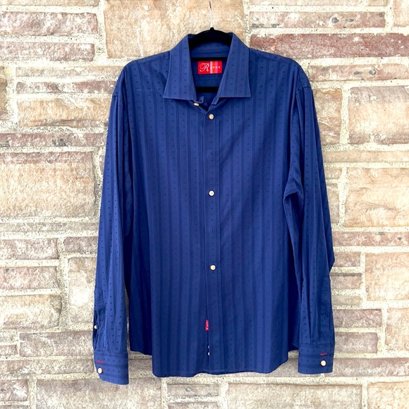 Rufus stitch pattern button down shirt - Picture 2 of 5